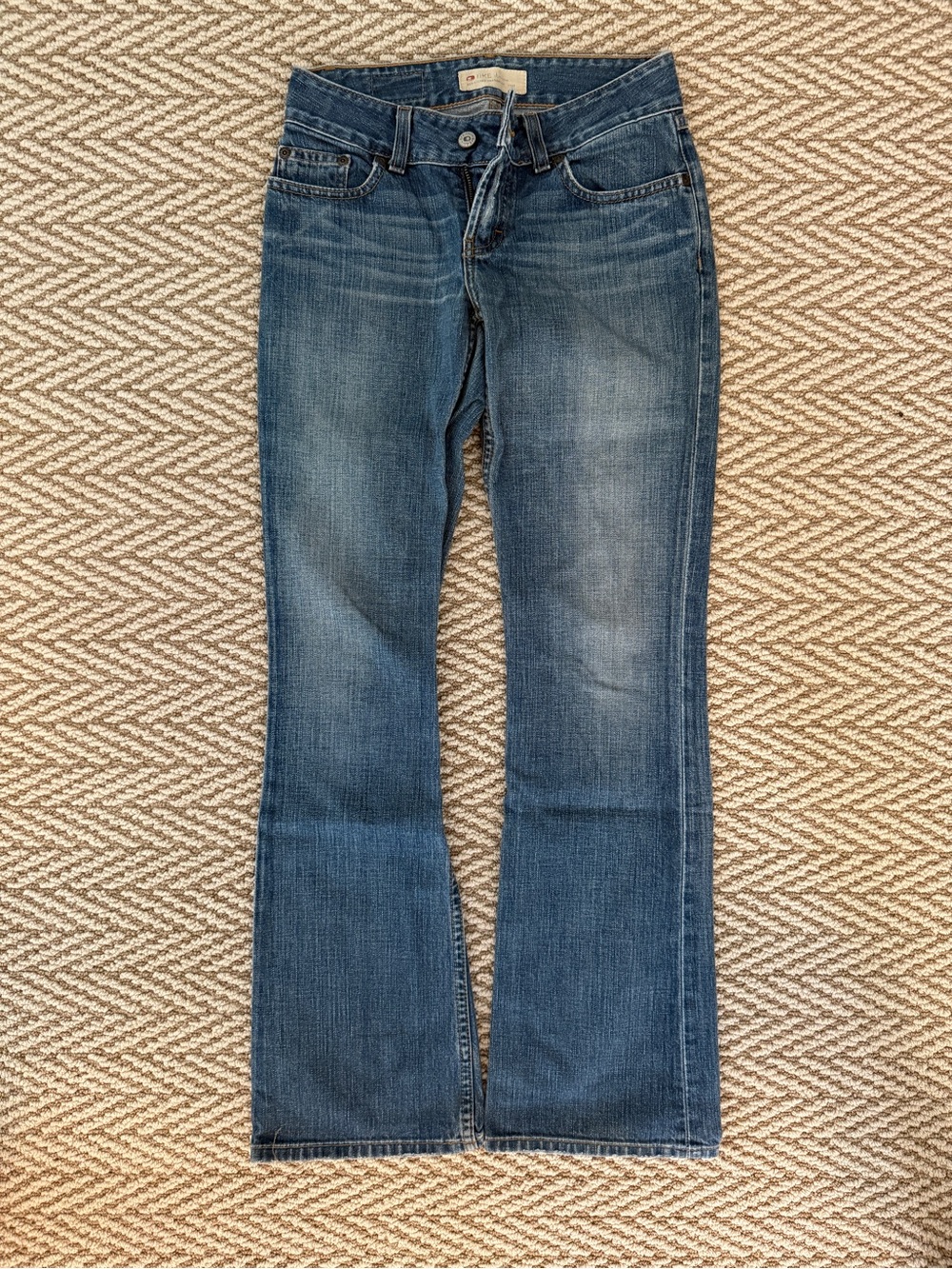 Women's Dark Blue Flare Jeans — Classic Stretch Denim